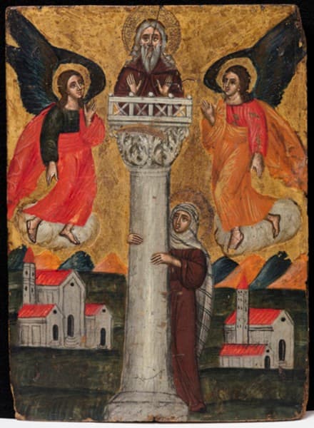 Søjlehelgen. Sankt Alypios.