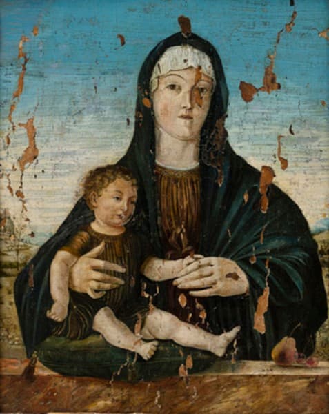 Jomfru Maria med barnet