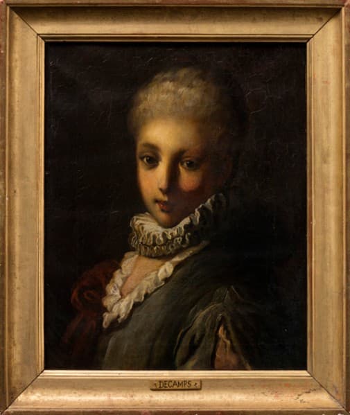 Brystbillede af en ung dame