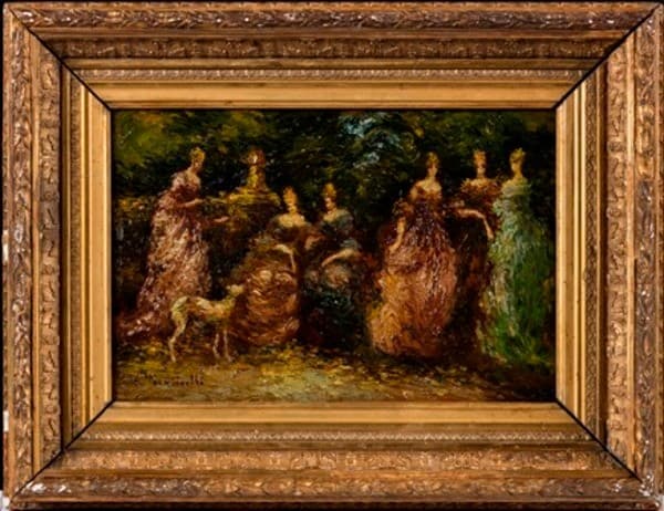 Seven Ladies in a Park